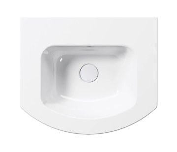 PURA 52X44 - Ceramic washbasin with overflow by GSI ceramica - view 3